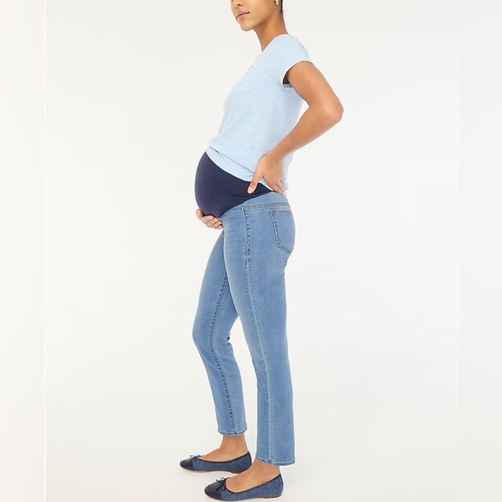 J.Crew Maternity straight-leg jean in signature stretch